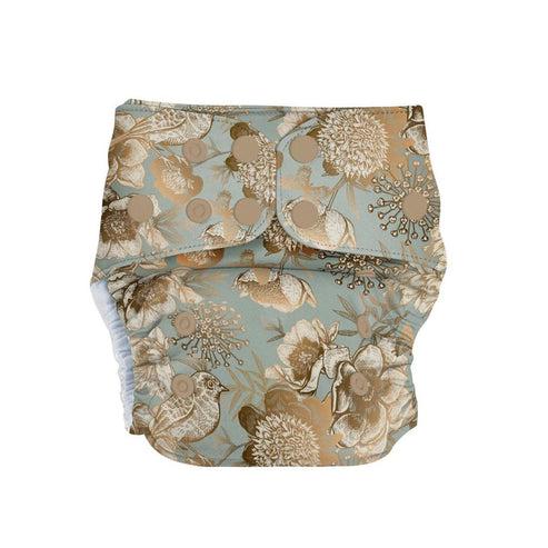 Mimi & Co Originals 1.0 Snap in Two Pocket Nappy-Snap in with Pocket-Mimi & Co-Vintage Games-The Nappy Market