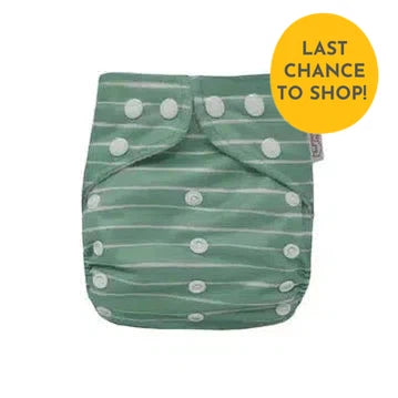 Modern Cloth Nappies Duo Pocket Nappy-Pocket Nappy-Modern Cloth Nappies-Shoreline-The Nappy Market