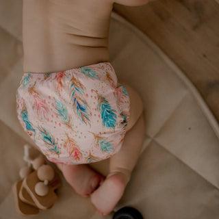 My Little Gumnut Pocket Nappy-Pocket Nappy-My Little Gumnut-Aztec Pink-The Nappy Market