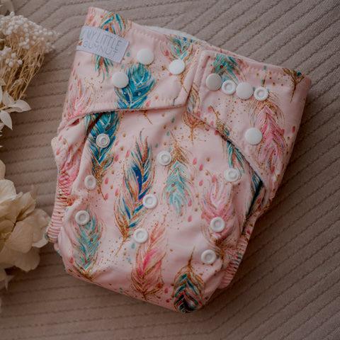 My Little Gumnut Pocket Nappy-Pocket Nappy-My Little Gumnut-Aztec Pink-The Nappy Market