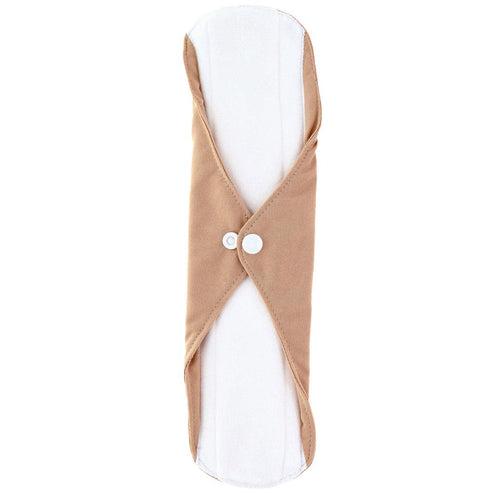 Little Lamb Cloth Sanitary Night Pad-Cloth Sanitary Pads-Little Lamb-Single-Tan-The Nappy Market