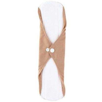 Little Lamb Cloth Sanitary Night Pad-Cloth Sanitary Pads-Little Lamb-Single-Tan-The Nappy Market