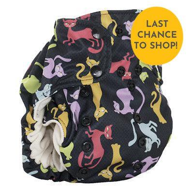 Smart Bottoms 3.1 All in One Organic Cloth Nappy CLEARANCE-All In One Nappy-Smart Bottoms-Fur Real-The Nappy Market