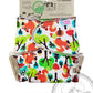 Petit Lulu Maxi Night Nappy Fluffy Organic Snaps-Fitted Nappy-Petit Lulu-Squirrels-The Nappy Market