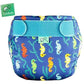 Tots Bots Swim Nappy Size 2 (20-35lbs)-Swin Nappy-Tots Bots-Seahorses-The Nappy Market