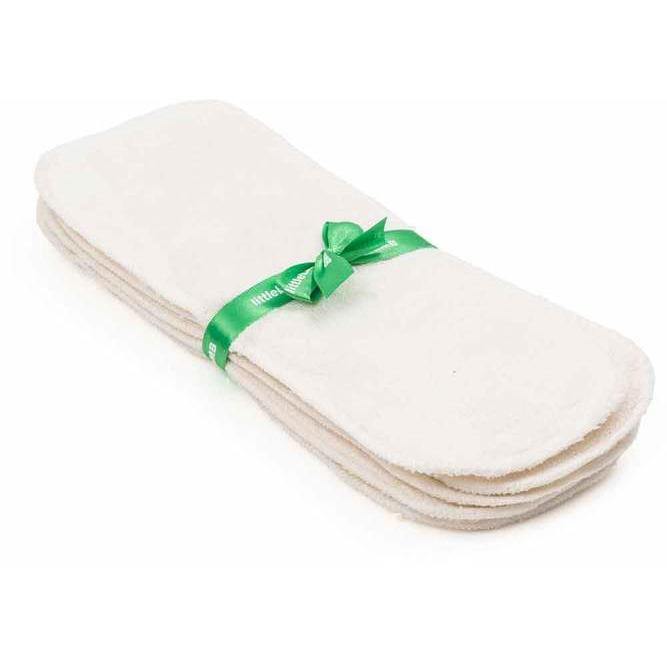 Little Lamb 3 ply Bamboo Booster (5 pack)-Inserts-Little Lamb-Size 1-The Nappy Market