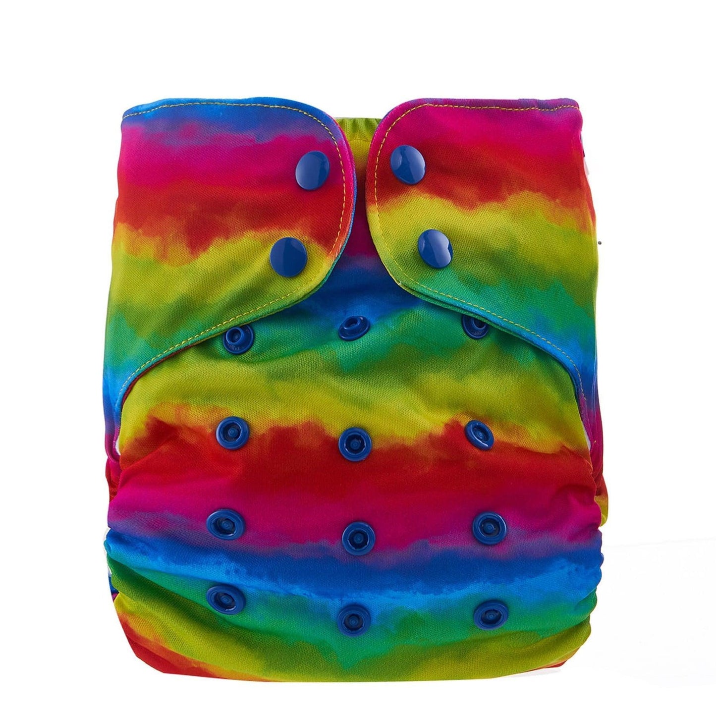 Bells Bumz Reusabelles Roller Pocket All in One Nappy-All in One Nappy-Bells Bumz-Rainbow Ripple-The Nappy Market