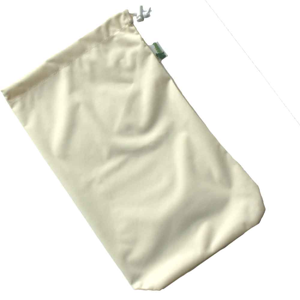 Little Lamb Small Drawstring Wet Bag-Wet Bag-Little Lamb-Snow-The Nappy Market