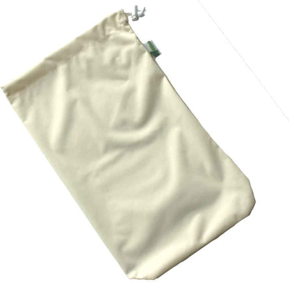 Little Lamb Small Drawstring Wet Bag-Wet Bag-Little Lamb-Snow-The Nappy Market