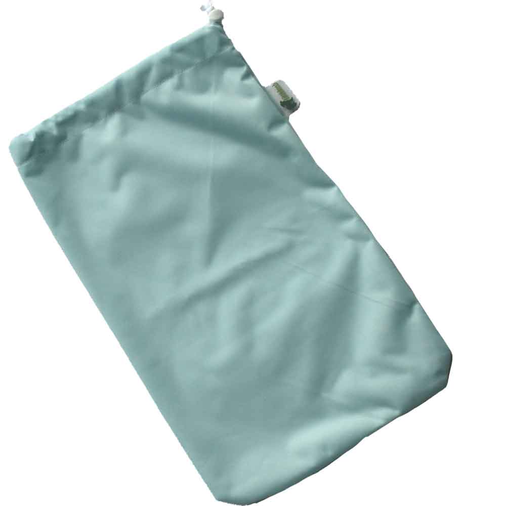 Little Lamb Small Drawstring Wet Bag-Wet Bag-Little Lamb-Duck Egg-The Nappy Market