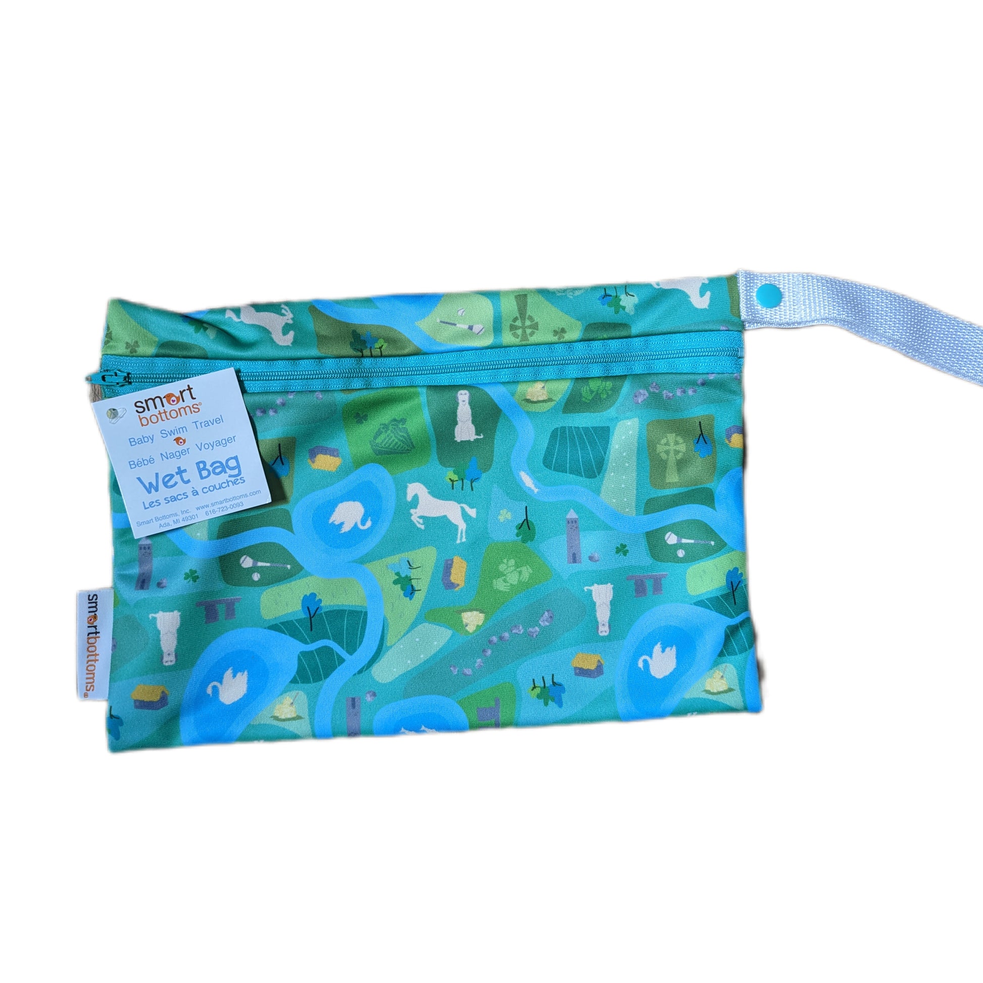 Smart Bottoms Clutch Wet Bag Eire-Wet Bag-Smart Bottoms-The Nappy Market
