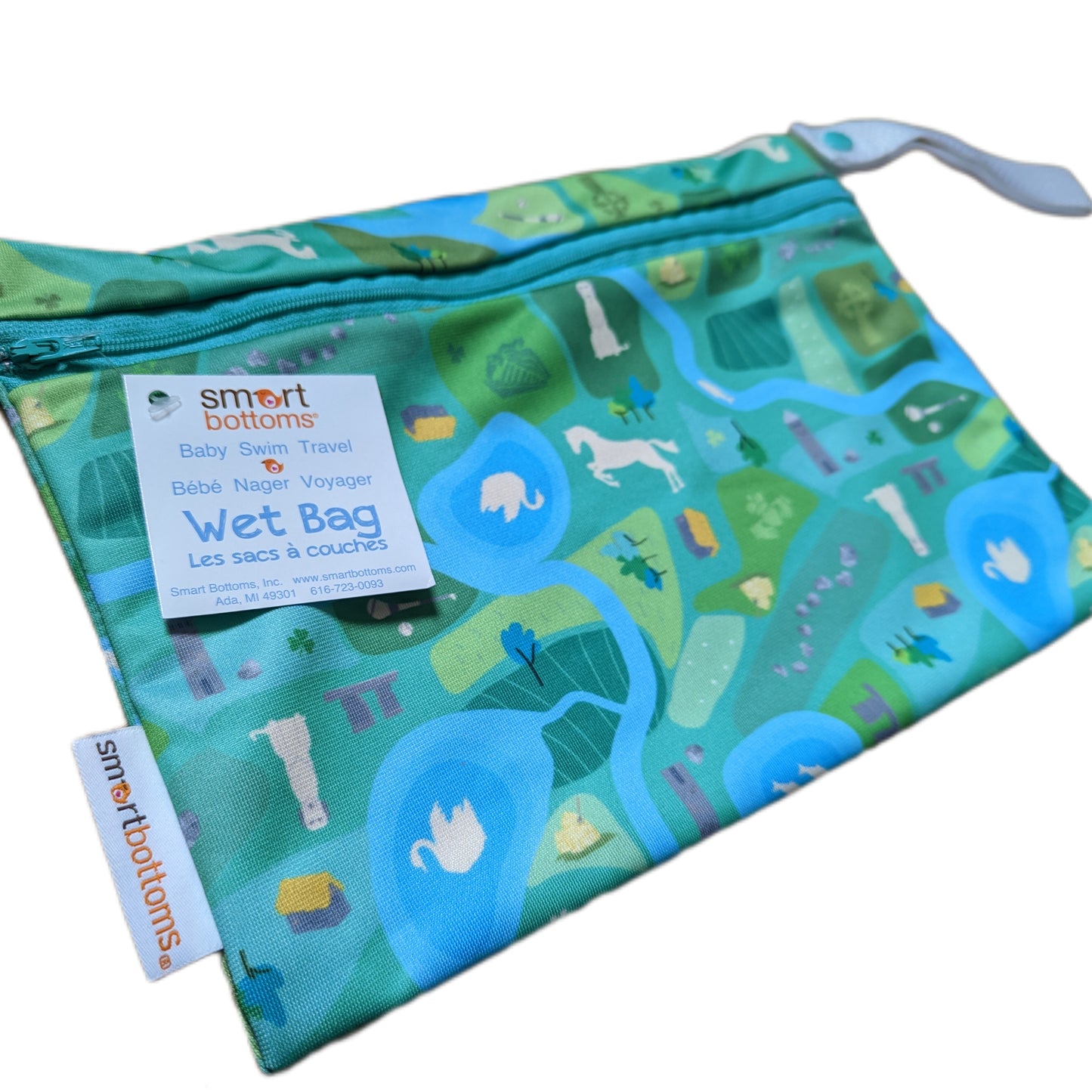 Smart Bottoms Clutch Wet Bag Eire-Wet Bag-Smart Bottoms-The Nappy Market