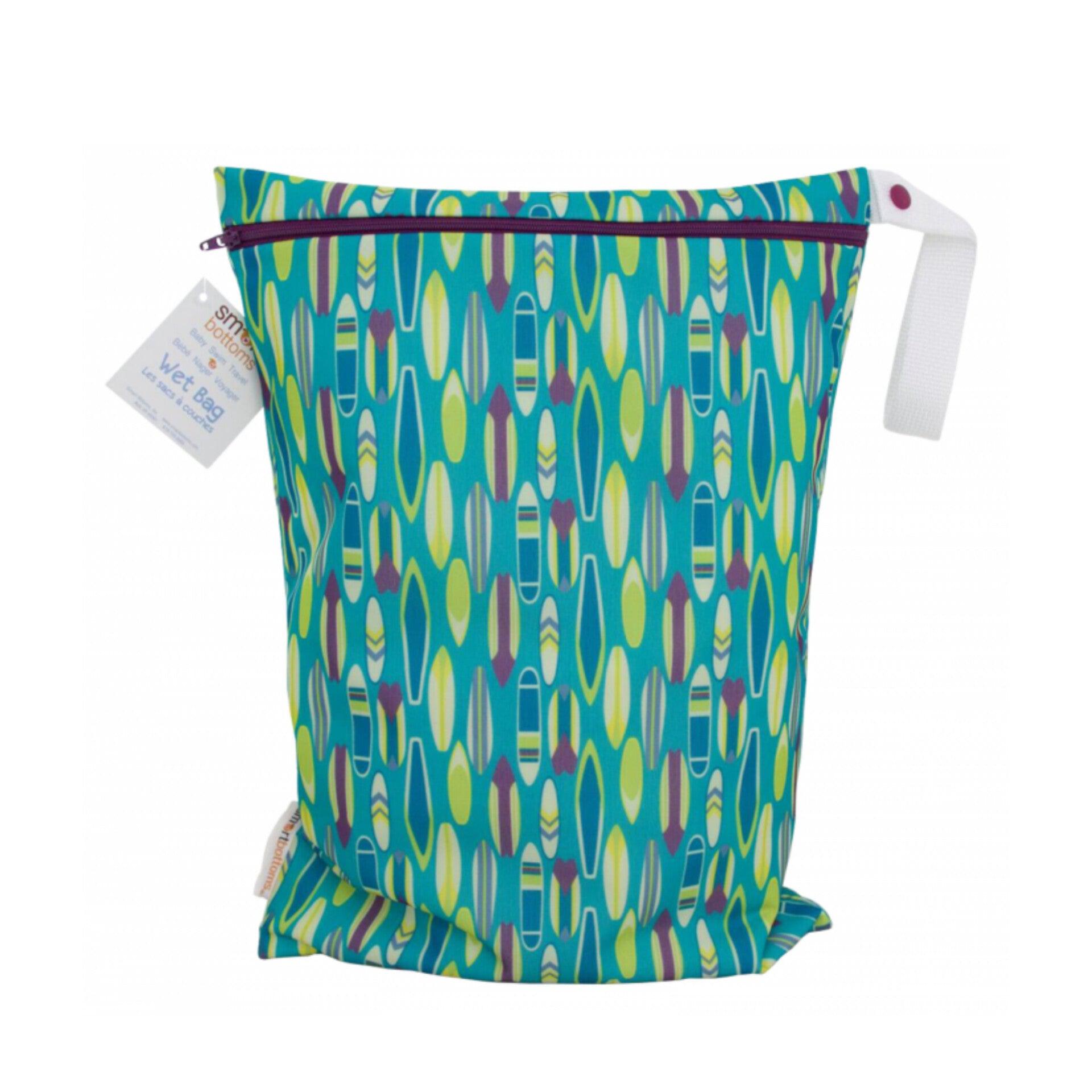 Smart Bottoms On-The-Go Medium Wet Bag-Wet Bag-Smart Bottoms-Catching Waves-The Nappy Market