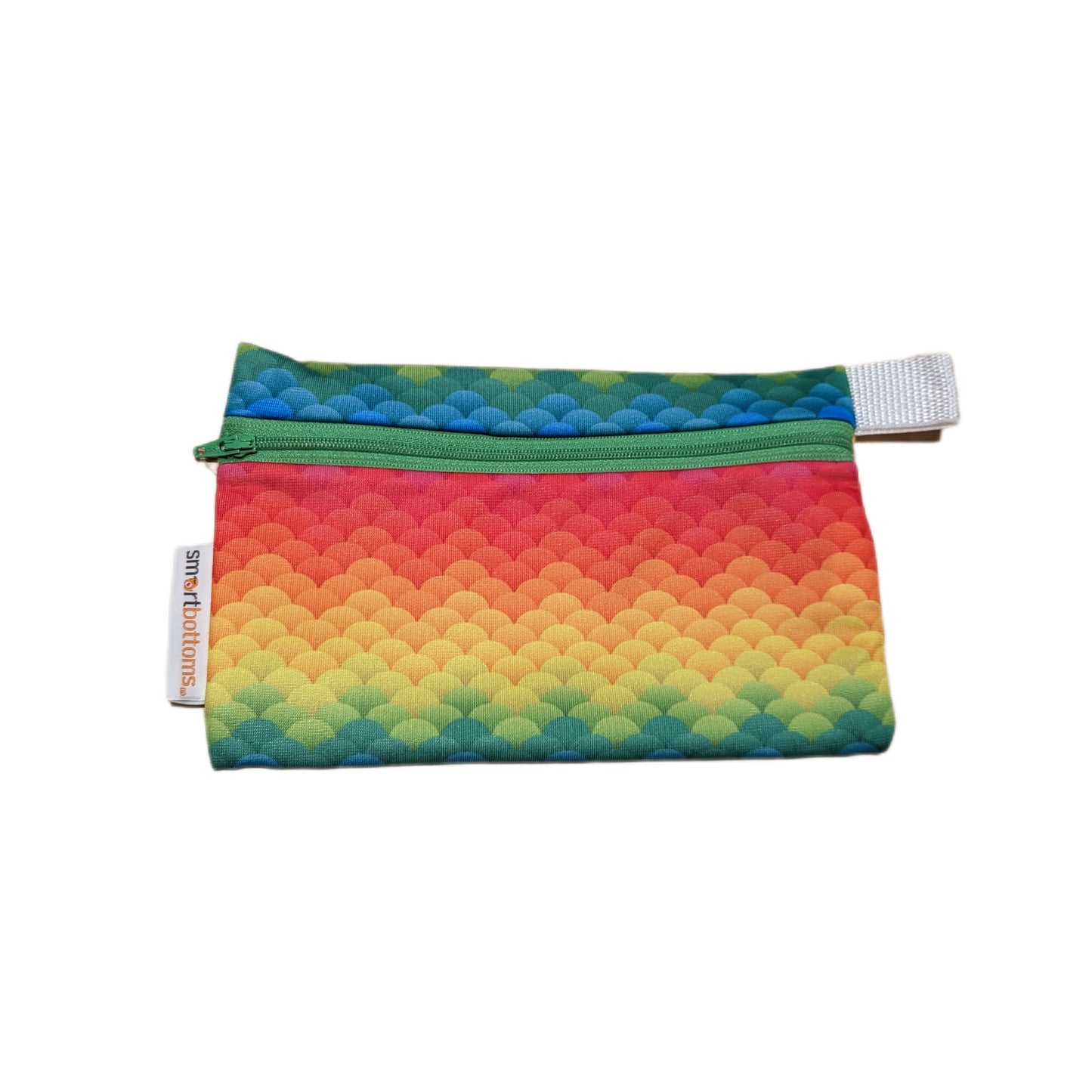 Smart Bottoms Mini Wet Bag Wipes Pouch-Wet Bag-Smart Bottoms-Rainbow Scales-The Nappy Market