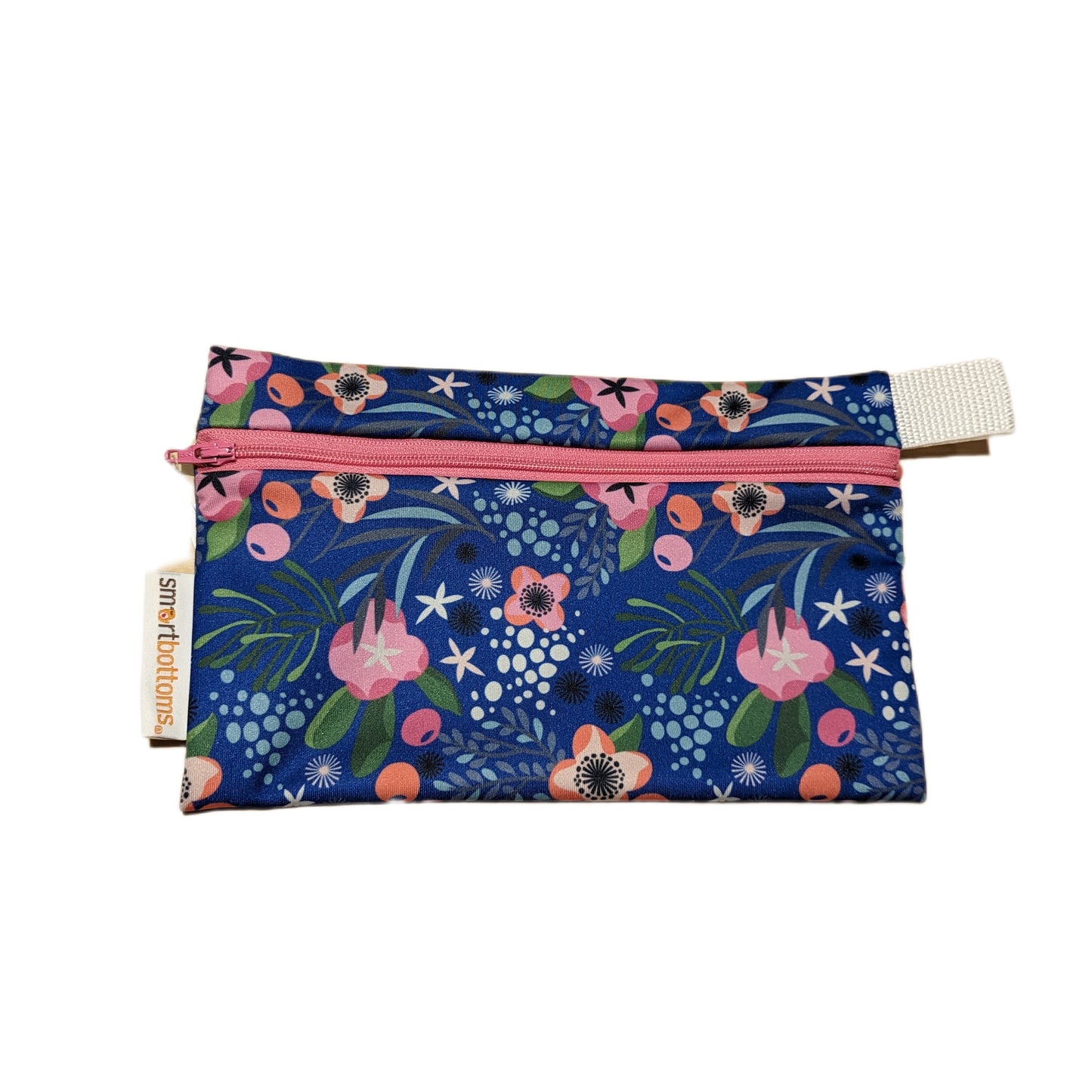 Smart Bottoms Mini Wet Bag Wipes Pouch-Wet Bag-Smart Bottoms-Isla Flor-The Nappy Market