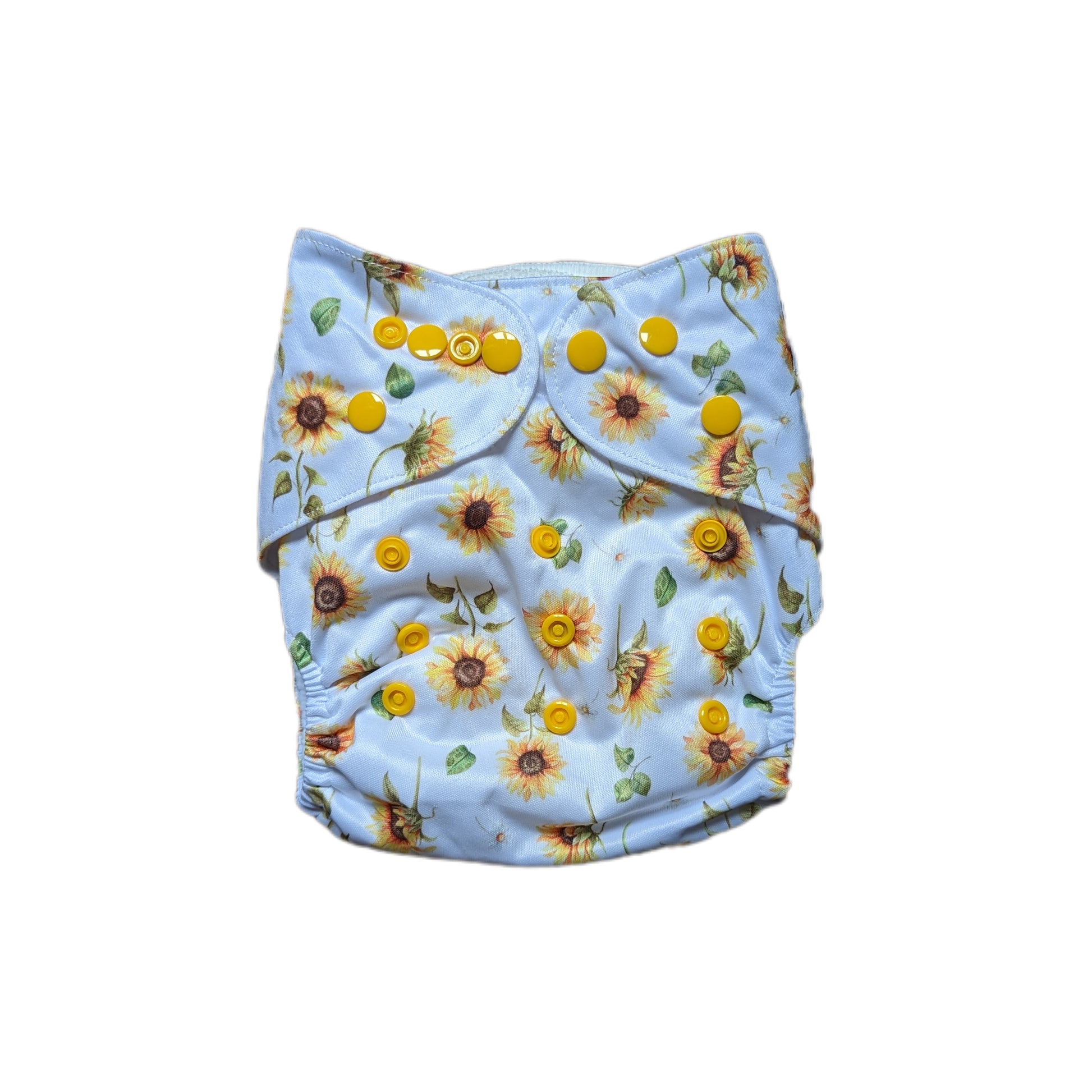 Mimi & Co Basics Pocket Nappy-Pocket Nappy-Mimi & Co-Sunflowers-The Nappy Market