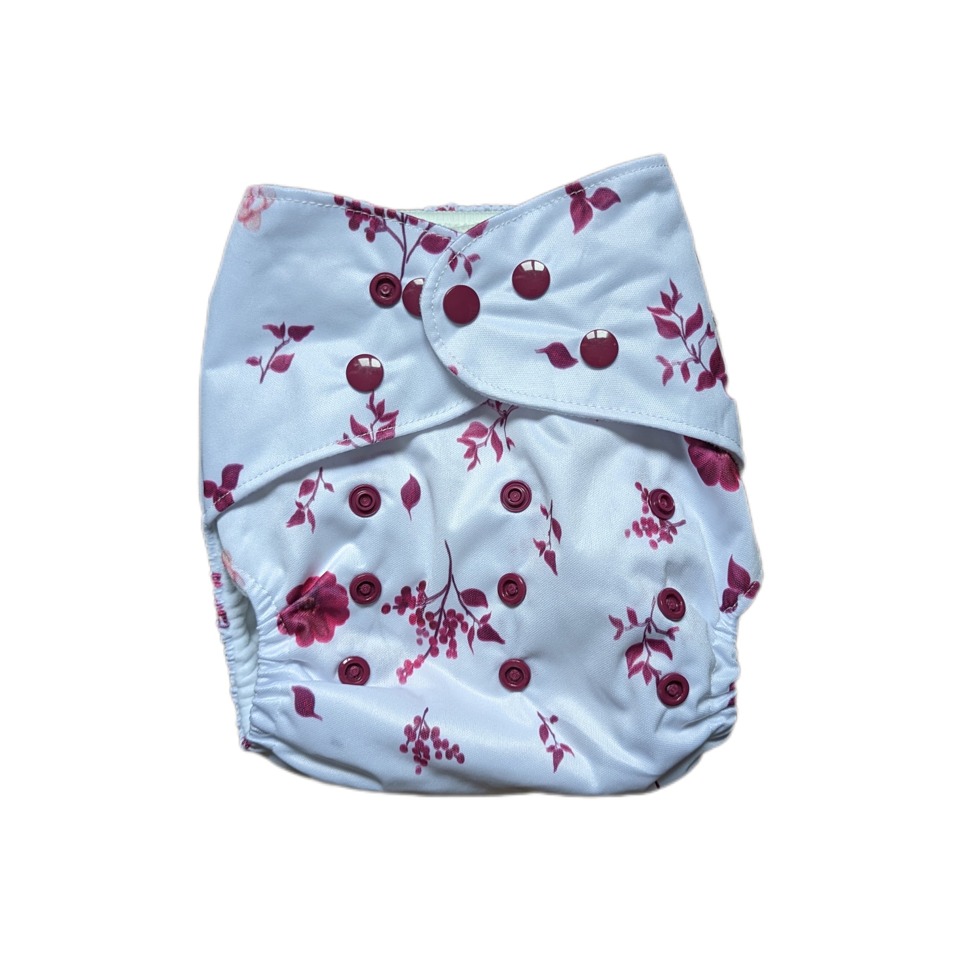 Mimi & Co Basics Pocket Nappy-Pocket Nappy-Mimi & Co-Raspberry Ripple-The Nappy Market