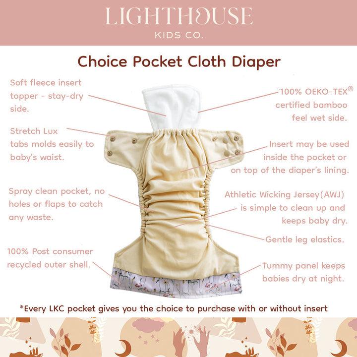 Lighthouse Kids Company Supreme Pocket Nappy 15-55lb-Pocket Nappy-Lighthouse Kids Co-Grimm-The Nappy Market