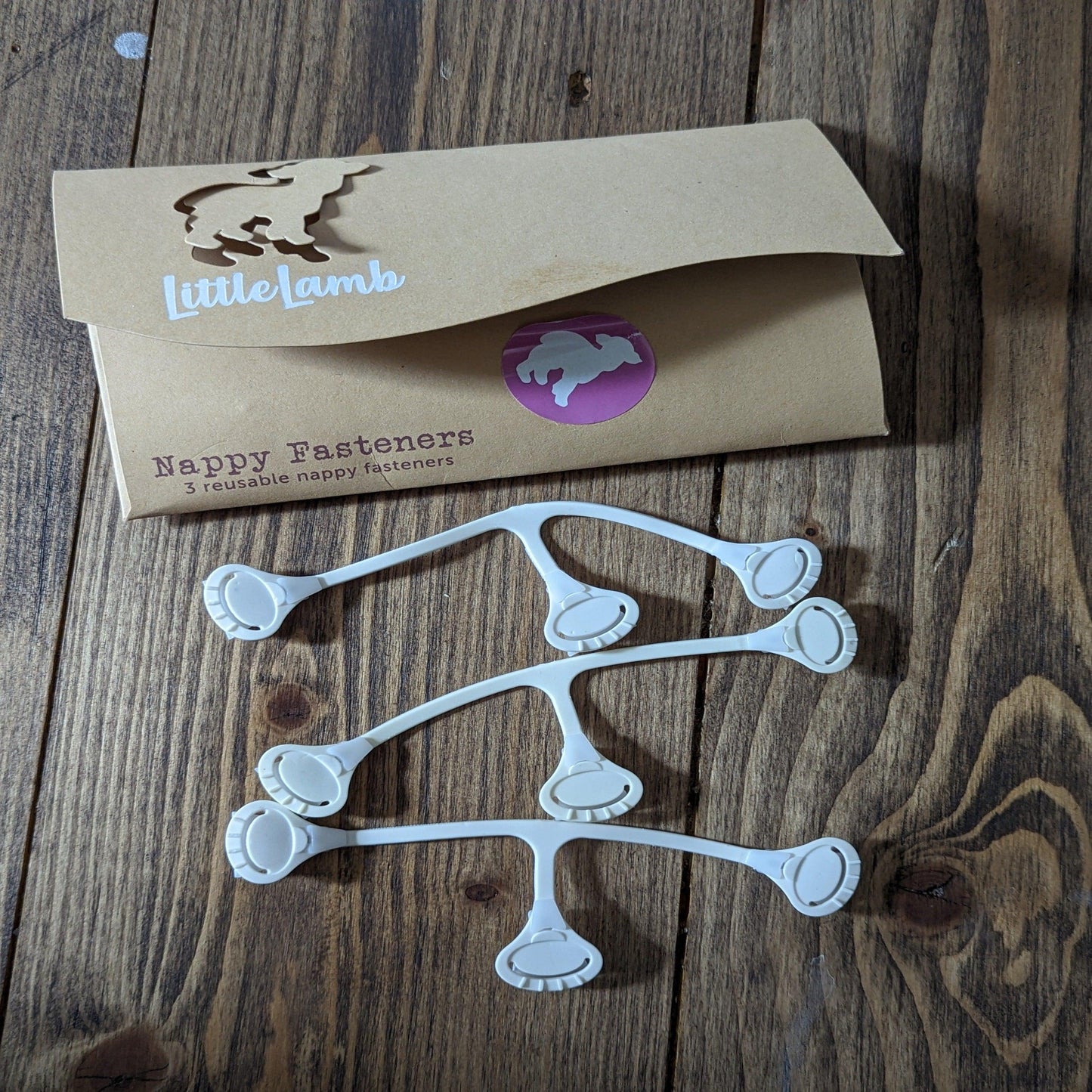 Little Lamb Nappy Fastener 3 pack-Accessories-Snappi-The Nappy Market