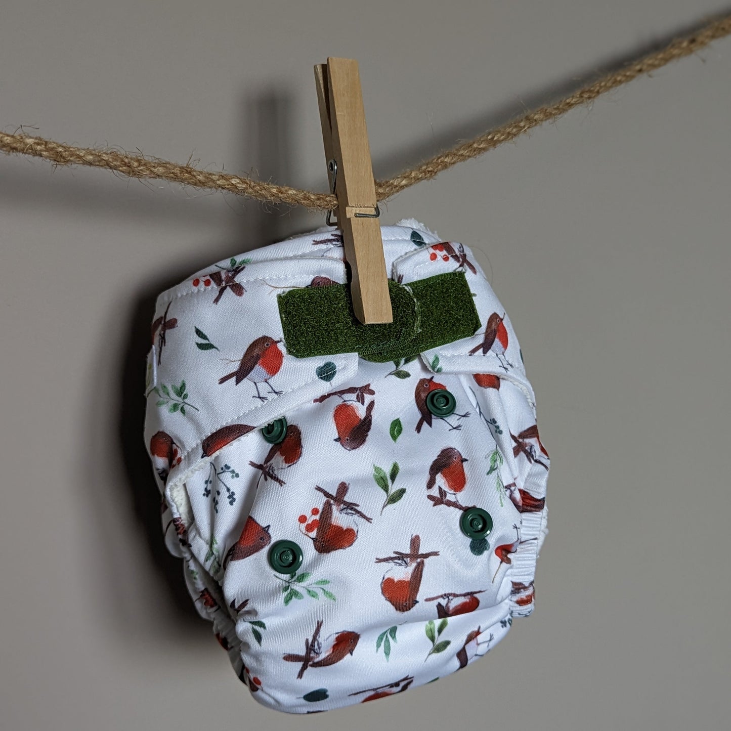 Baba+Boo Newborn Pocket Nappy-Pocket Nappy-Baba & Boo-Robins-The Nappy Market