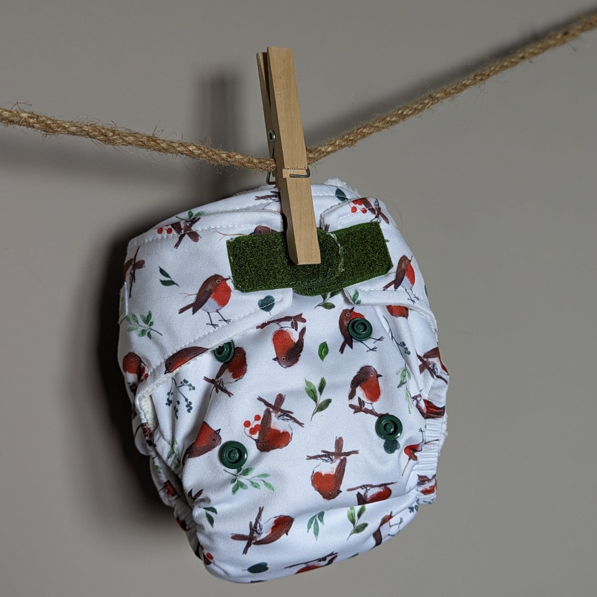 Baba+Boo Newborn Pocket Nappy-Pocket Nappy-Baba & Boo-Robins-The Nappy Market