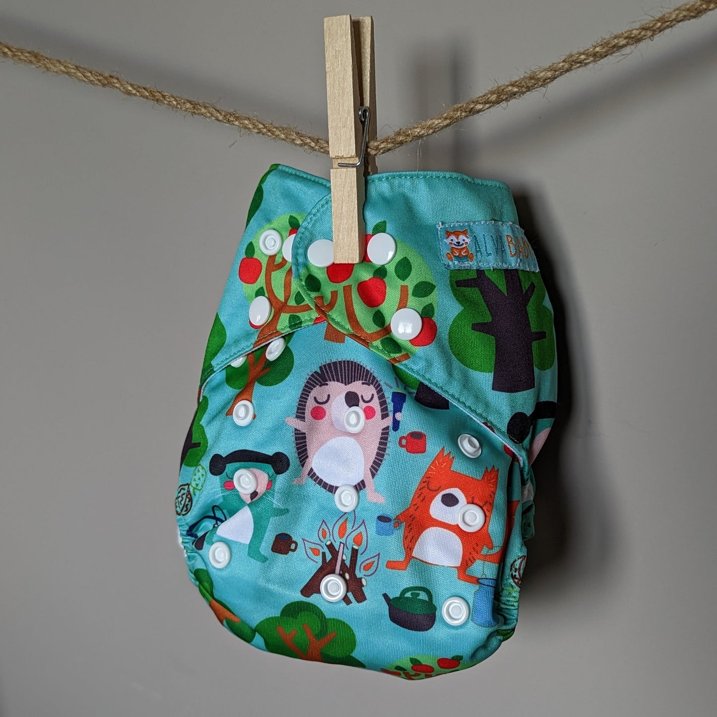 Alva Baby Pocket Nappies-Pocket Nappy-Alva Baby-Foxes-The Nappy Market