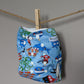 Biddy Kins Pocket Nappy-All In One Nappy-Smart Bottoms-Pink Floral (sold out)-The Nappy Market