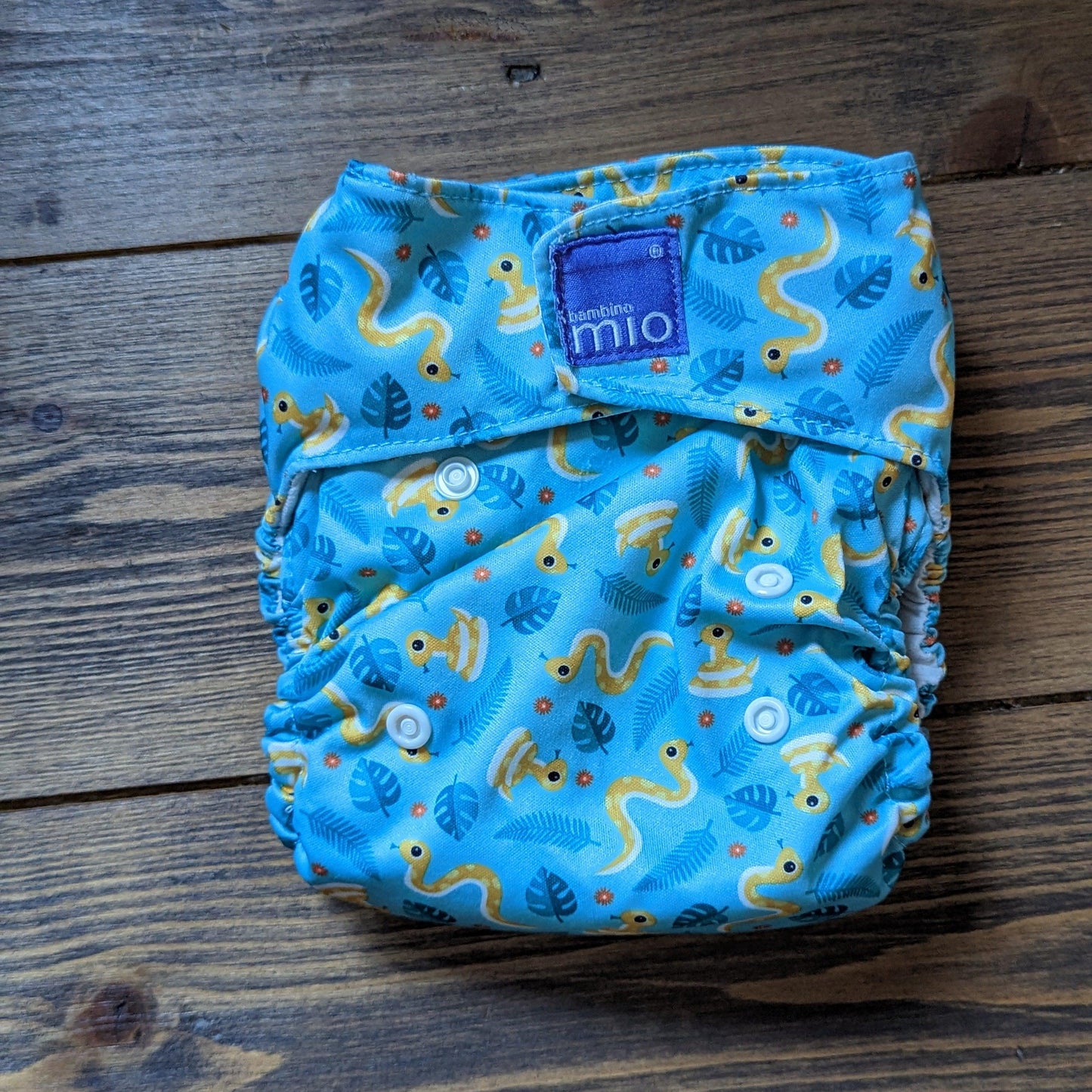 Bambino Mio Solo All in One Nappy-All In One Nappy-Bambio Mio-Snakes-The Nappy Market