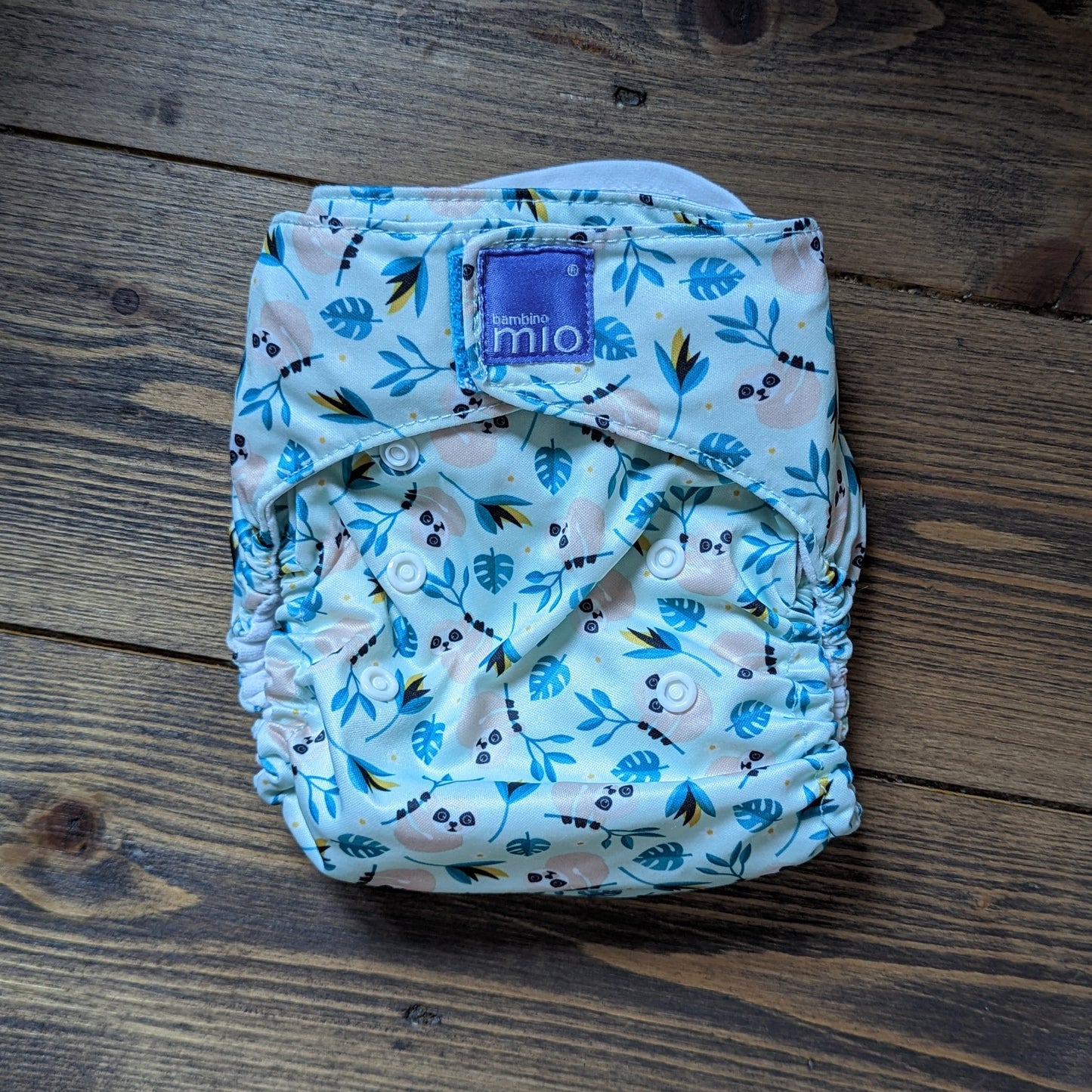 Bambino Mio Solo All in One Nappy-All In One Nappy-Bambio Mio-Sloth-The Nappy Market