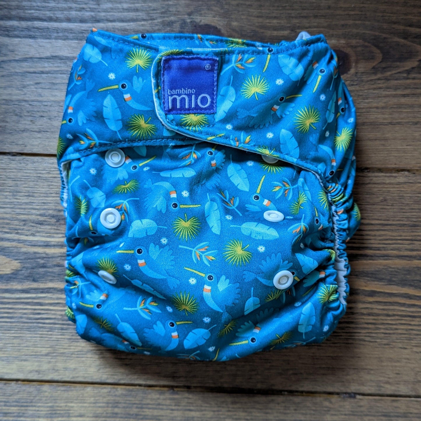 Bambino Mio Solo All in One Nappy-All In One Nappy-Bambio Mio-Hummingbird-The Nappy Market