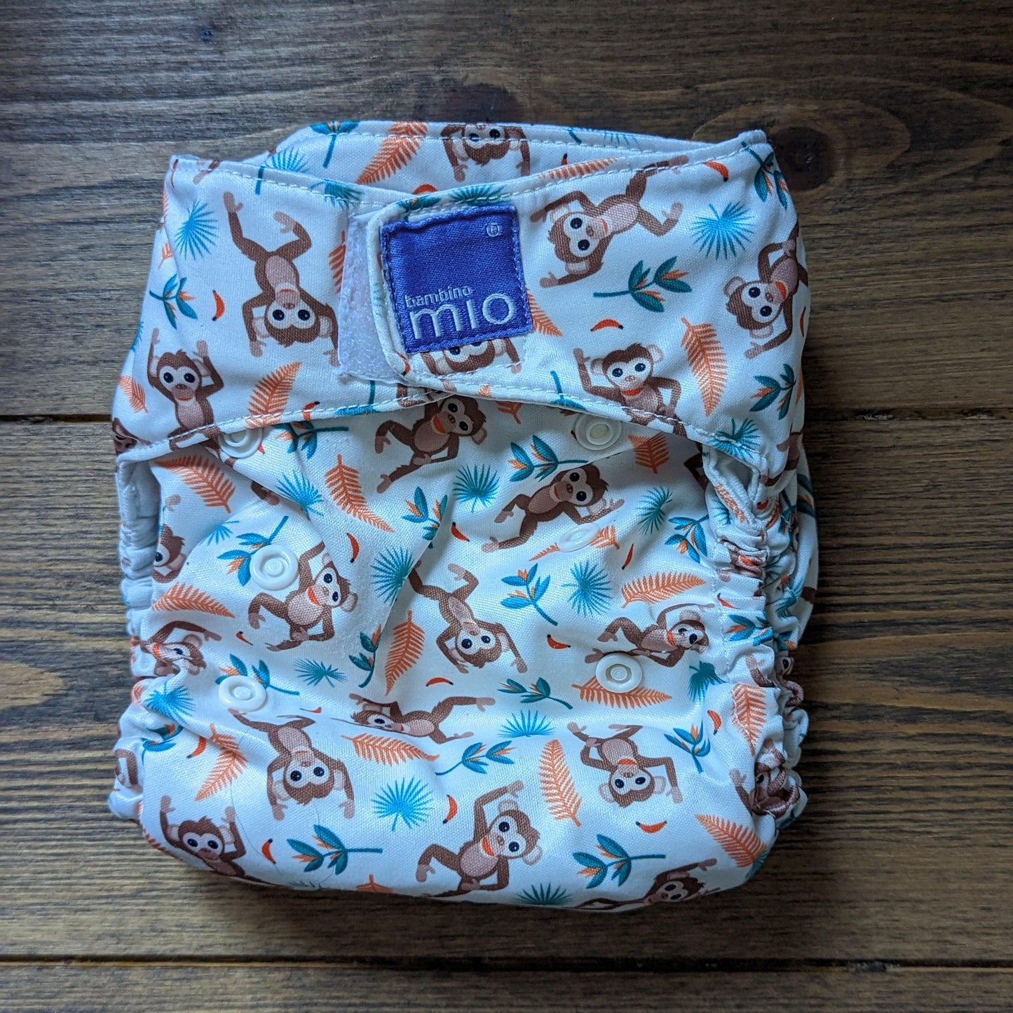 Bambino Mio Solo All in One Nappy-All In One Nappy-Bambio Mio-Monkey-The Nappy Market