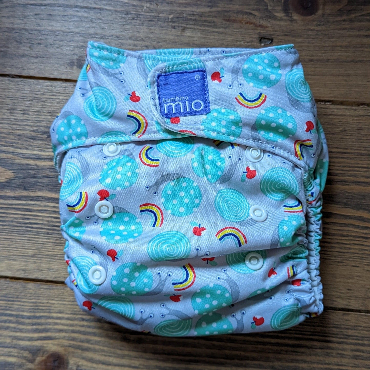 Bambino Mio Solo All in One Nappy-All In One Nappy-Bambio Mio-Snail-The Nappy Market