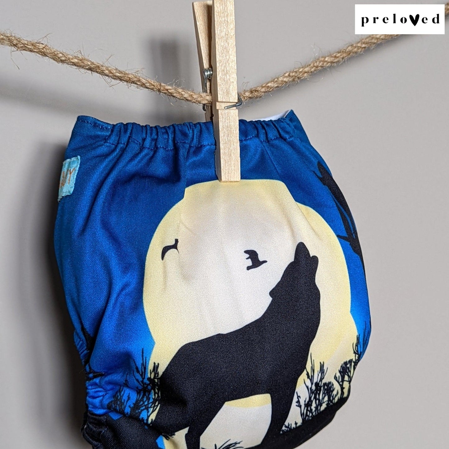 Alva Baby Pocket Nappies-Pocket Nappy-Alva Baby-Wolf-The Nappy Market