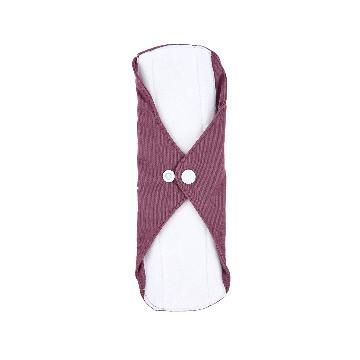 Little Lamb Cloth Sanitary Day Pad Aubergine-Cloth Sanitary Pads-Little Lamb-Single-The Nappy Market