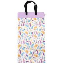 Avo and Cado - Extra Large Wet Bag - Double Zips-Accessories-Avo & Cado-Feathers-The Nappy Market