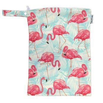 Avo and Cado - Medium Wet Bag-Accessories-Avo & Cado-Flamingos-The Nappy Market