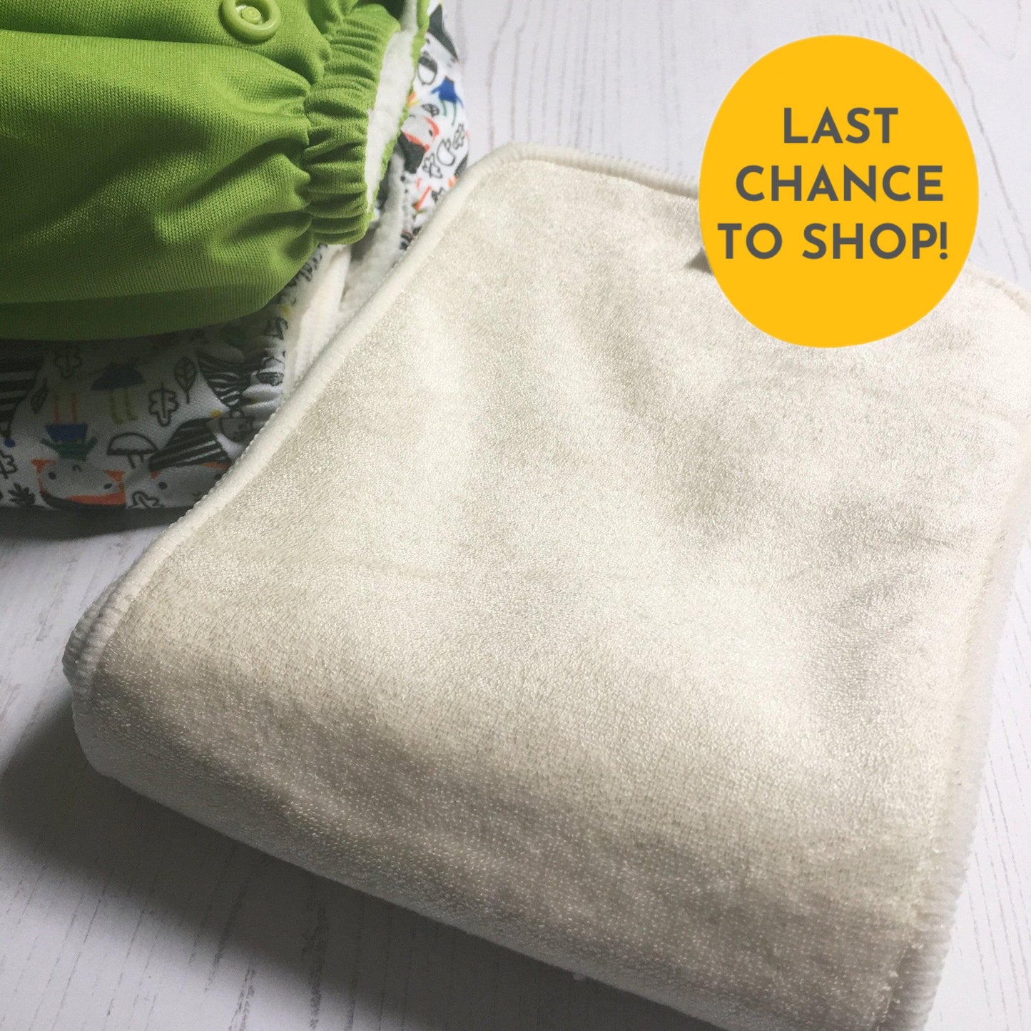 Baba + Boo Bamboo Insert Set-Flats & Inserts-Baba & Boo-The Nappy Market