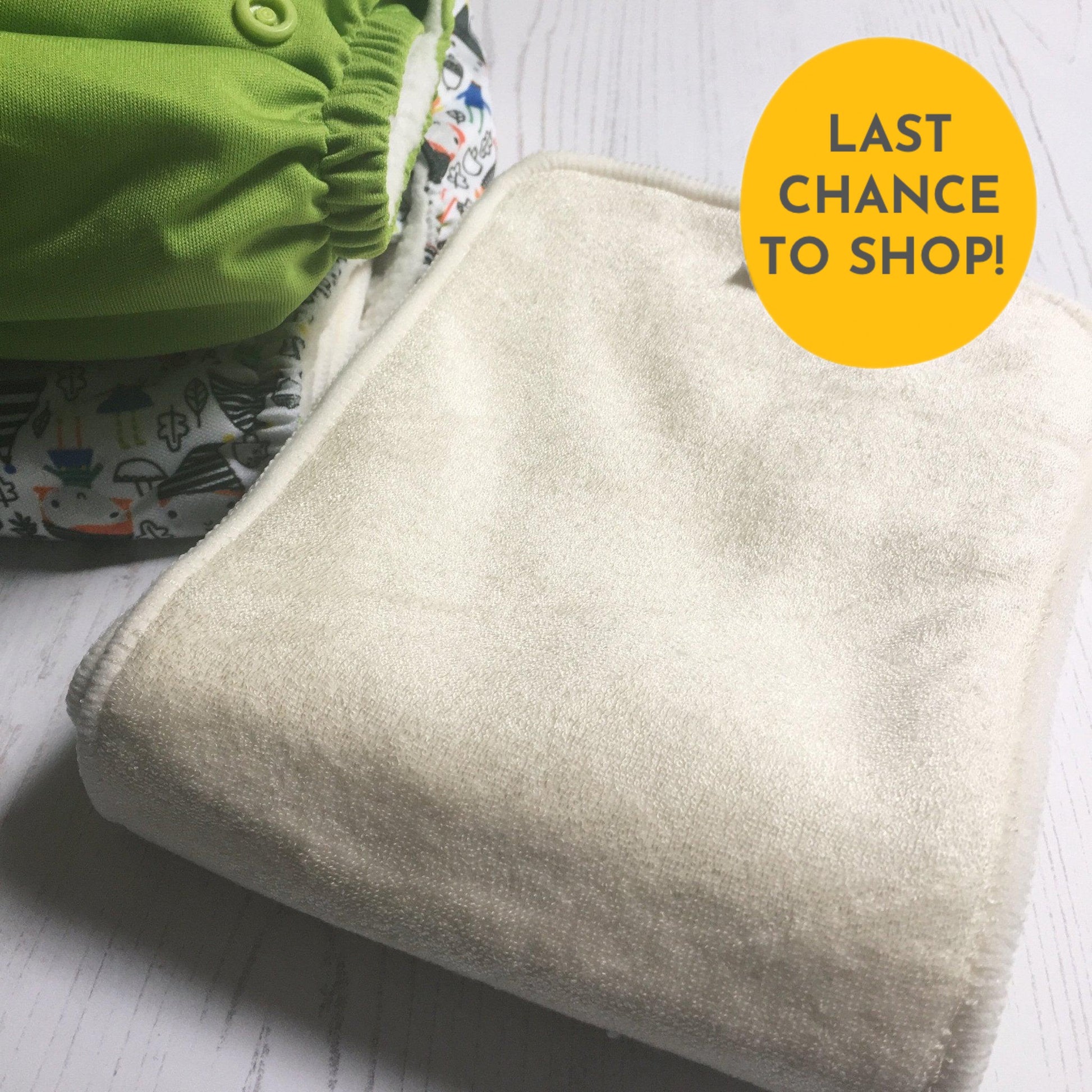 Baba + Boo Bamboo Insert Set-Flats & Inserts-Baba & Boo-The Nappy Market