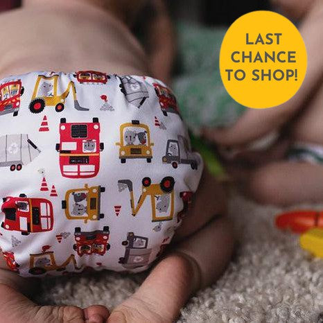 Baba + Boo One Size Pocket Nappy-Pocket Nappy-Baba & Boo-Acorns-The Nappy Market