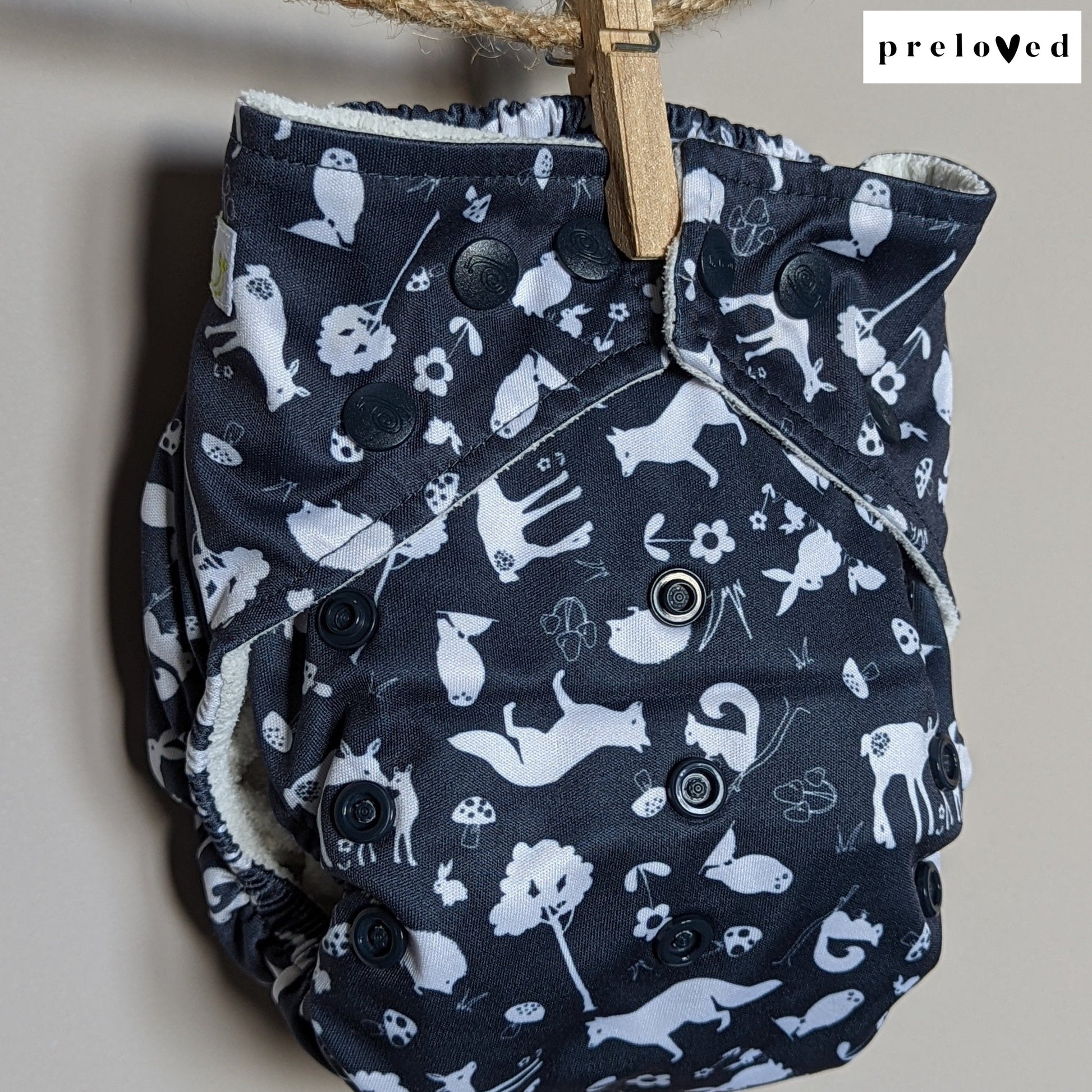 Baba & Boo Pocket Nappies (multiple patterns)-Pocket Nappy-Baba & Boo-Surfing Dogs-The Nappy Market