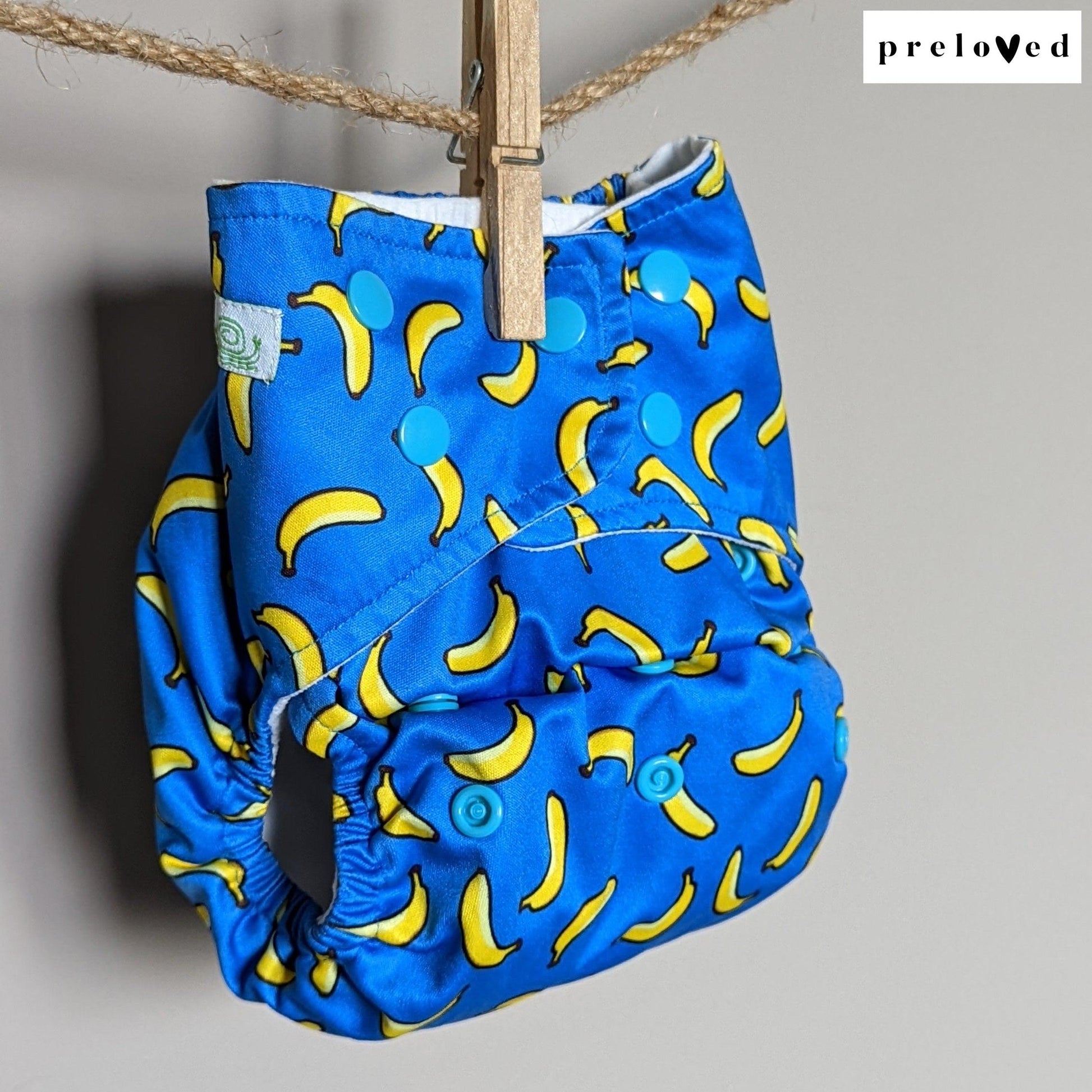 Baba & Boo Pocket Nappies (multiple patterns)-Pocket Nappy-Baba & Boo-Banana-The Nappy Market