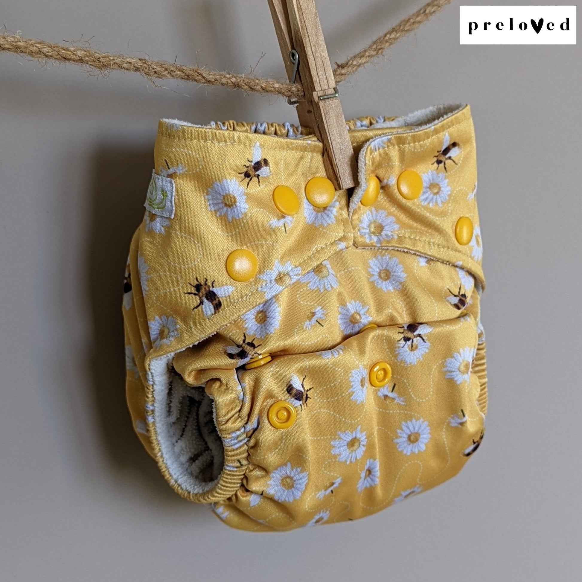 Baba & Boo Pocket Nappies (multiple patterns)-Pocket Nappy-Baba & Boo-Bees-The Nappy Market