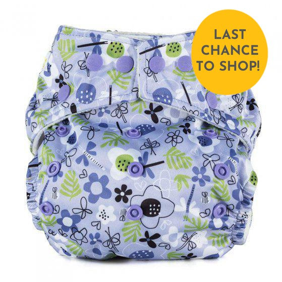 Baba + Boo One Size Pocket Nappy-Pocket Nappy-Baba & Boo-Dragonfly-The Nappy Market