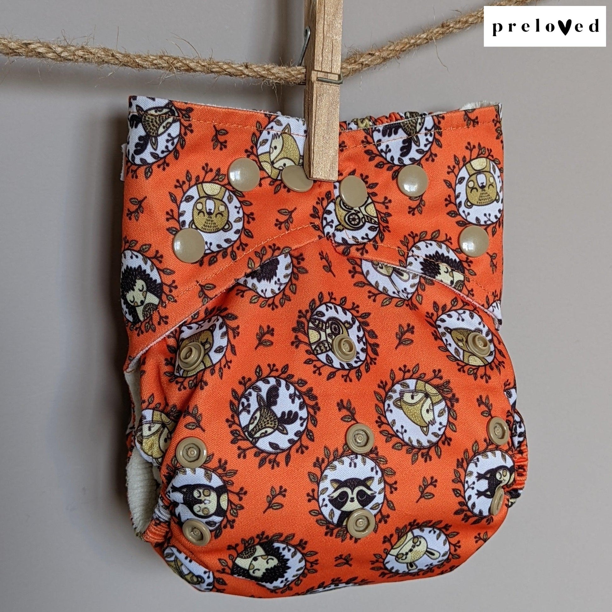 Baba & Boo Pocket Nappies (multiple patterns)-Pocket Nappy-Baba & Boo-Forest Friends-The Nappy Market