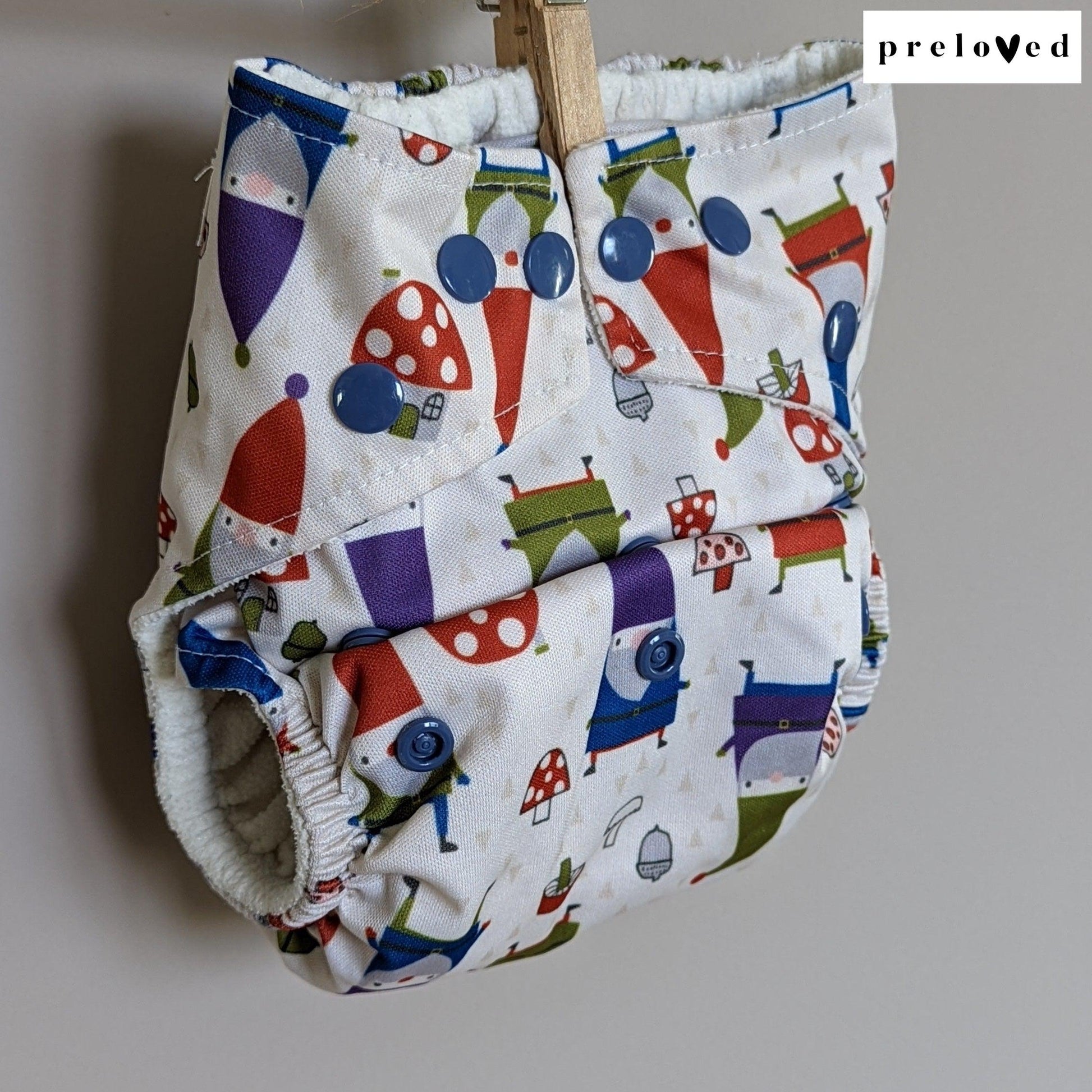Baba & Boo Pocket Nappies (multiple patterns)-Pocket Nappy-Baba & Boo-Knomes-The Nappy Market