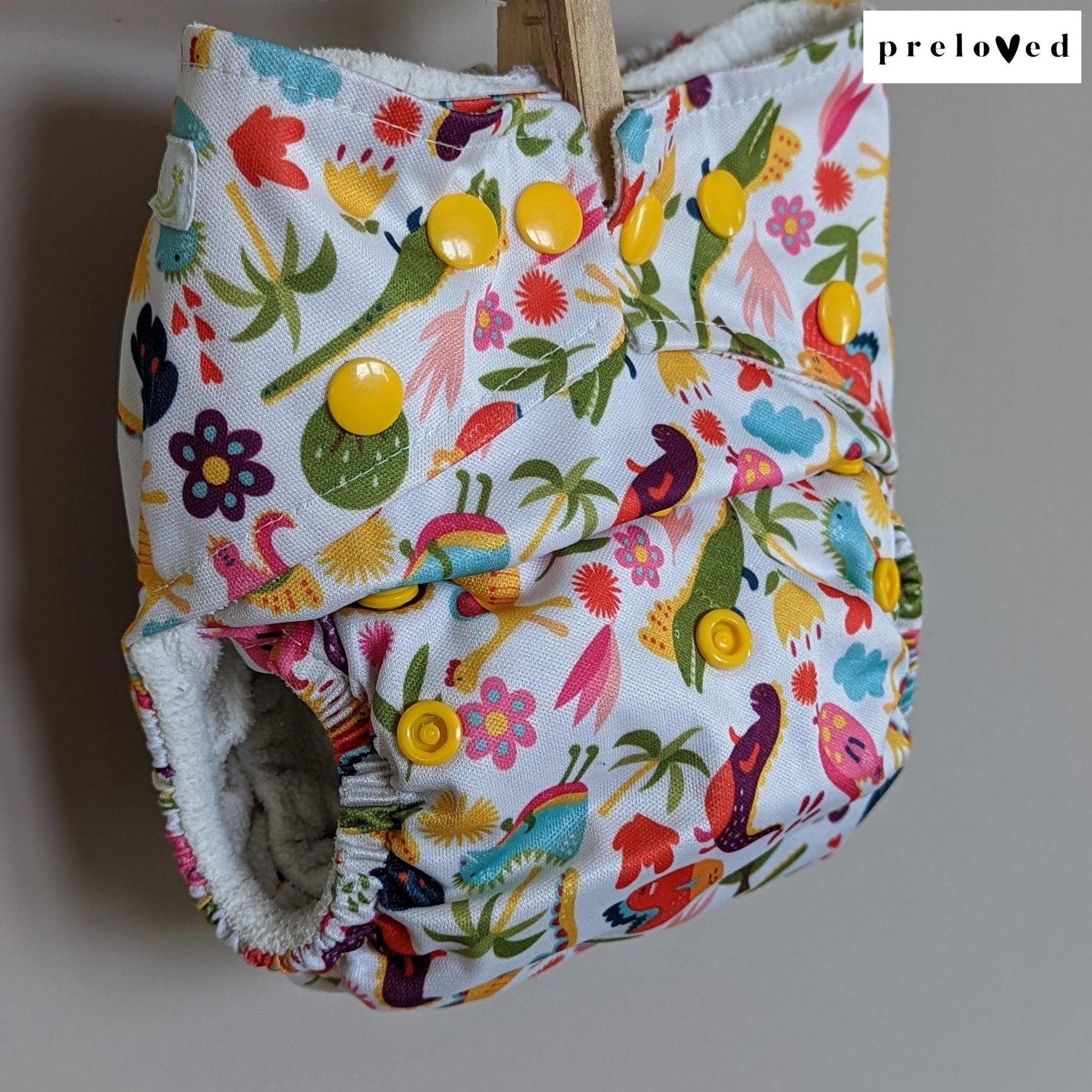 Baba & Boo Pocket Nappies (multiple patterns)-Pocket Nappy-Baba & Boo-Monsters-The Nappy Market