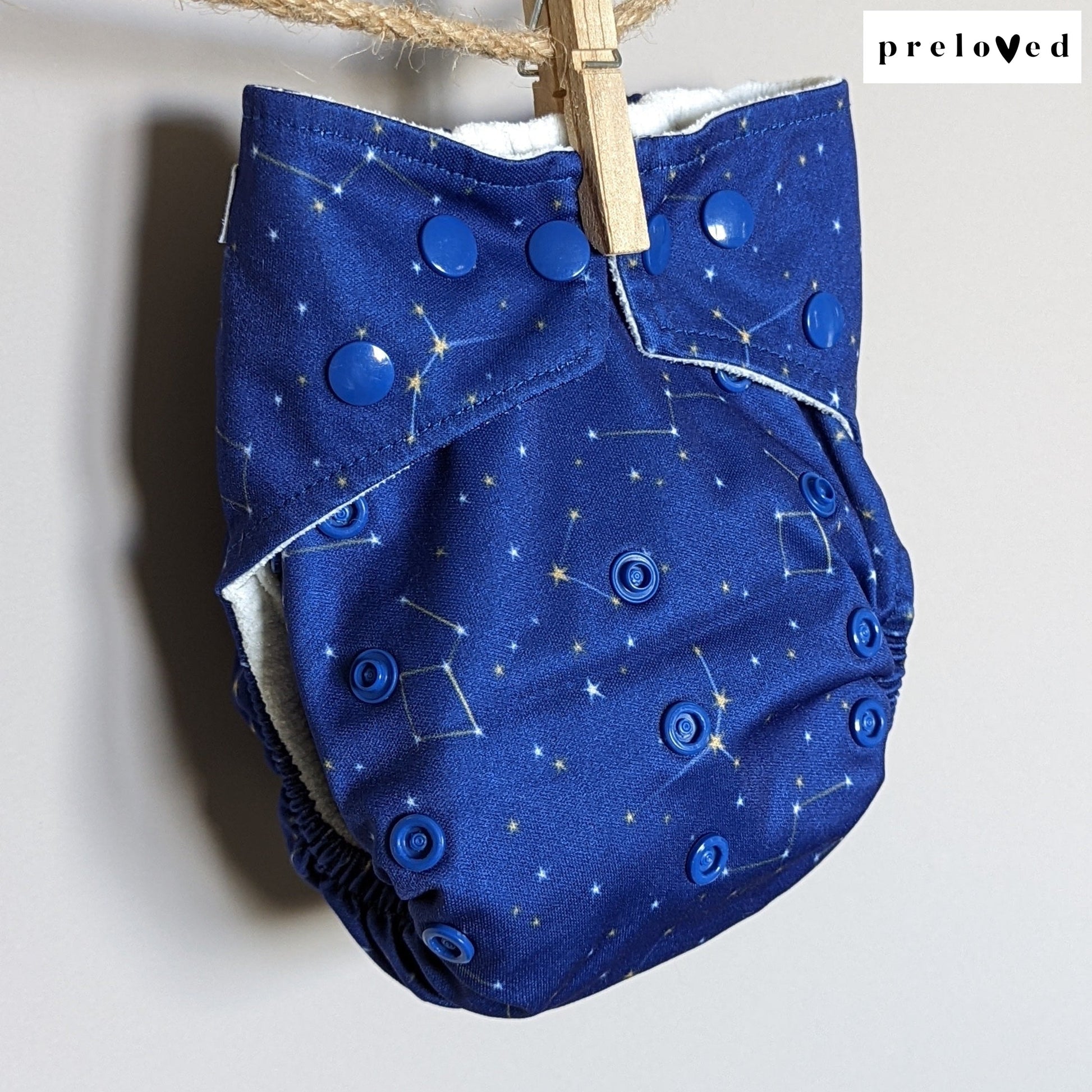Baba & Boo Pocket Nappies (multiple patterns)-Pocket Nappy-Baba & Boo-Star Gazer-The Nappy Market