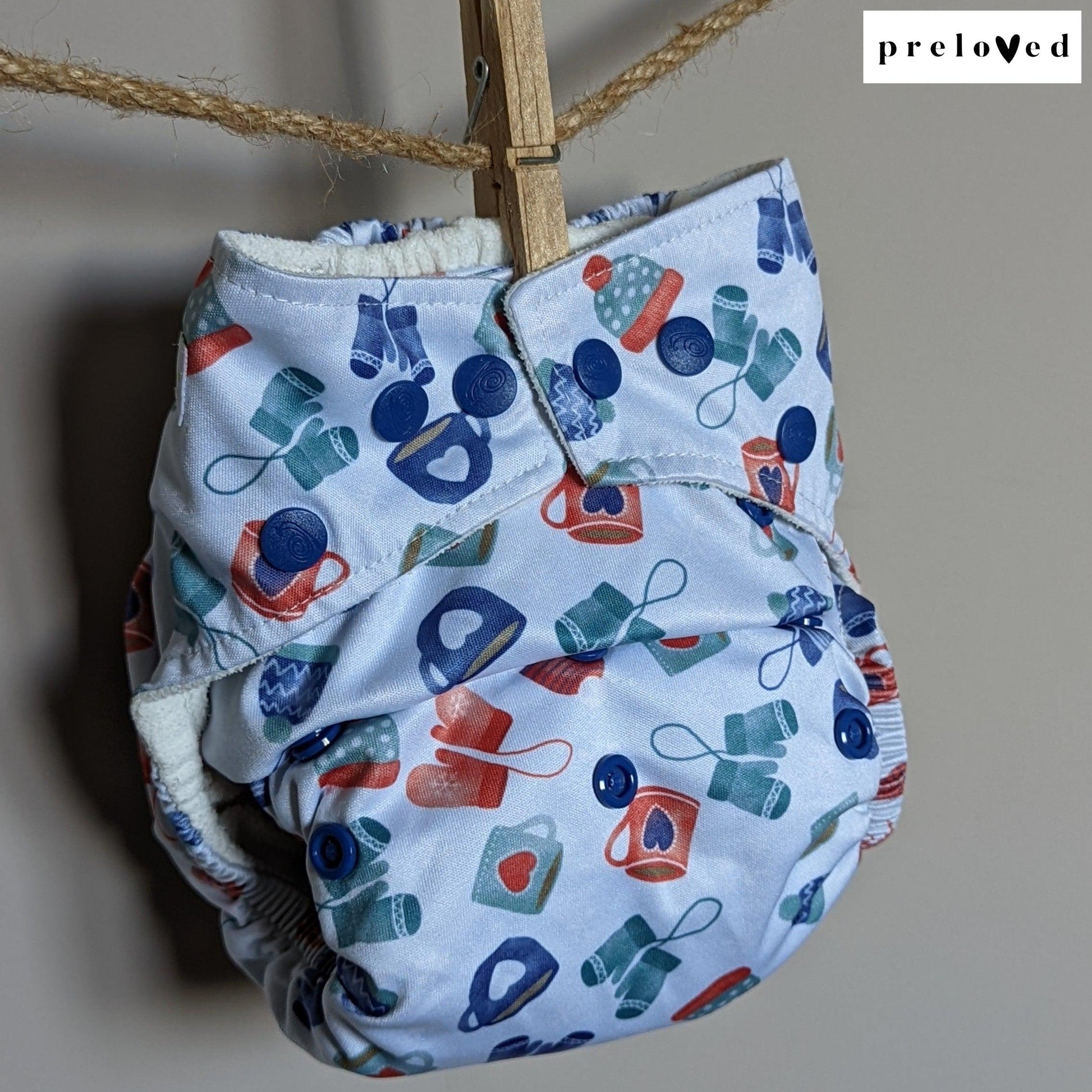 Baba & Boo Pocket Nappies (multiple patterns)-Pocket Nappy-Baba & Boo-Tea-The Nappy Market
