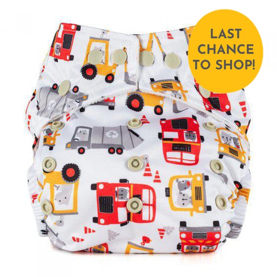 Baba + Boo One Size Pocket Nappy-Pocket Nappy-Baba & Boo-Transport-The Nappy Market