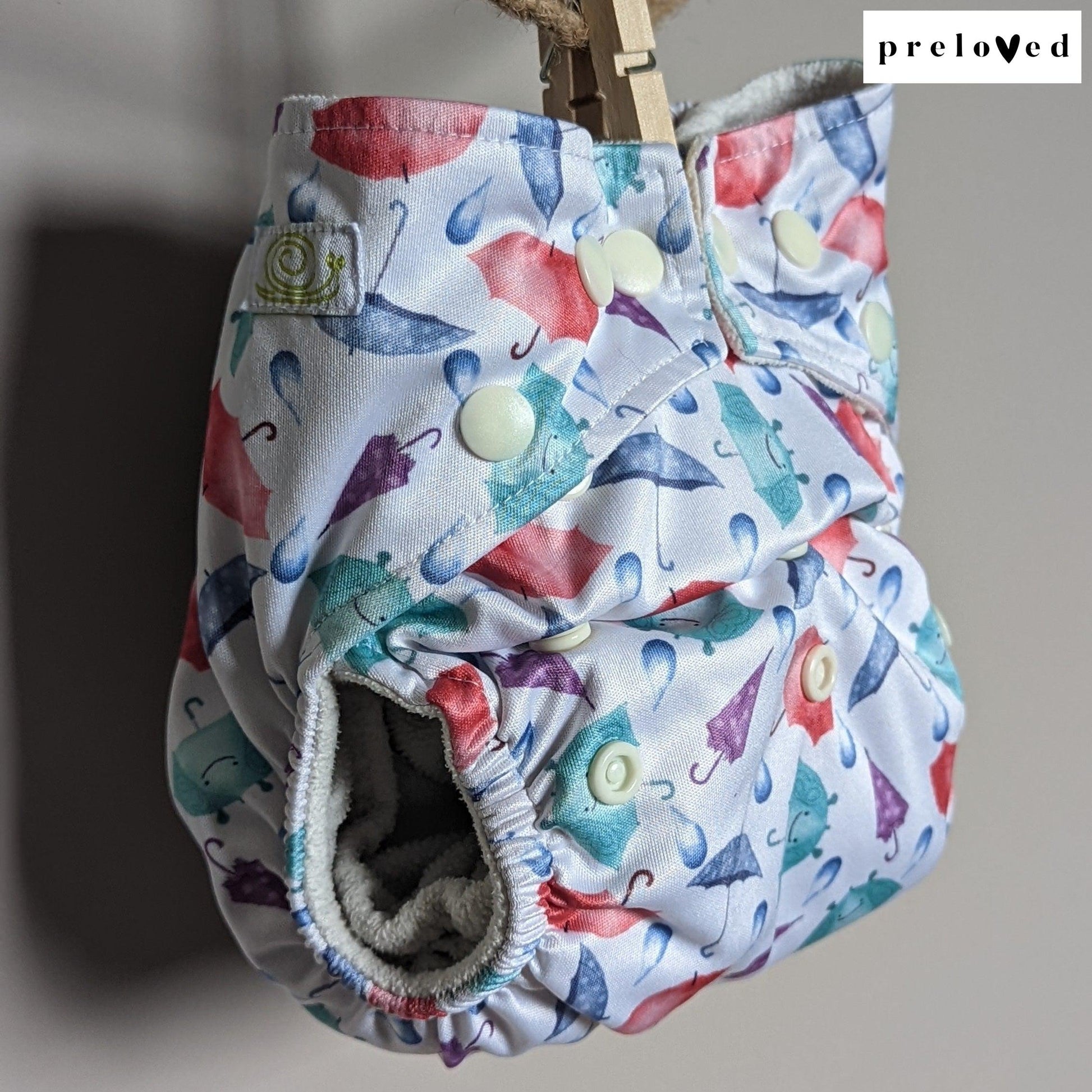 Baba & Boo Pocket Nappies (multiple patterns)-Pocket Nappy-Baba & Boo-Umbrella-The Nappy Market